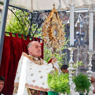 Processione del Corpus Domini 2022.